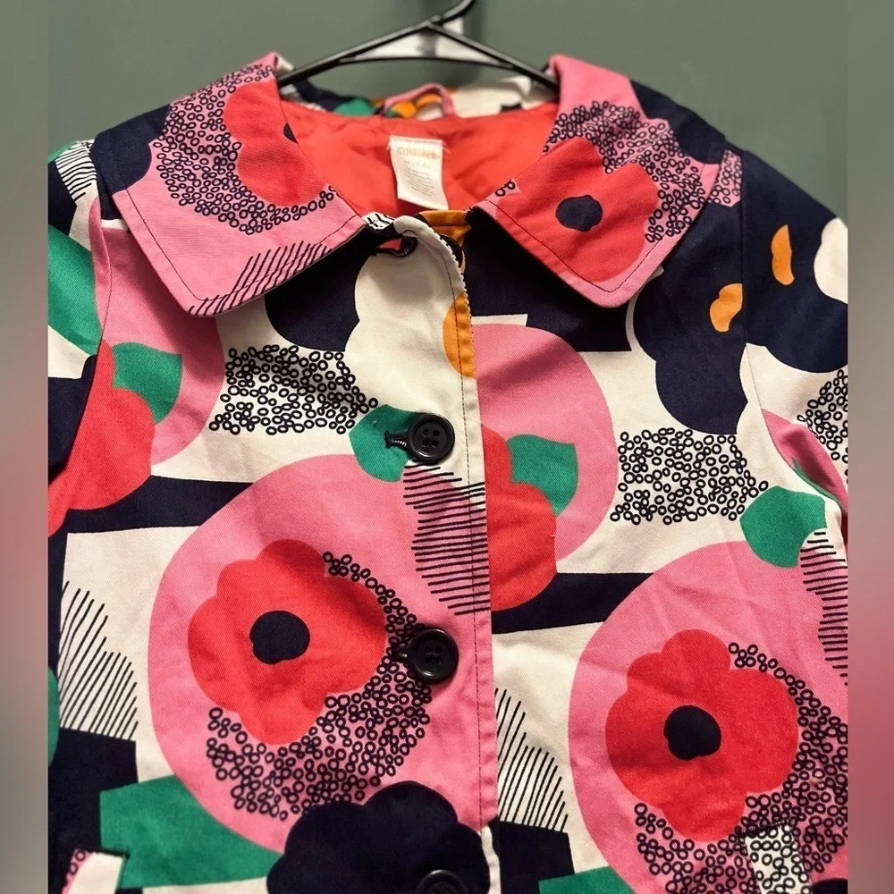 Gymboree size medium (7-8) girls floral jacket